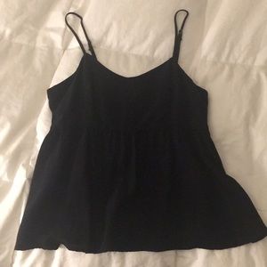 NEVER WORN Forever 21 black crop top
